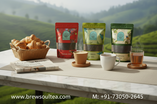 Brew Soul Tea: Standing by Formulated Teas from Assam, Darjeeling & Siliguri