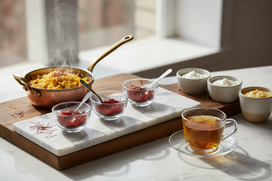 How Much Saffron to Use: Dosage Guide for Cooking, Tea & Beauty