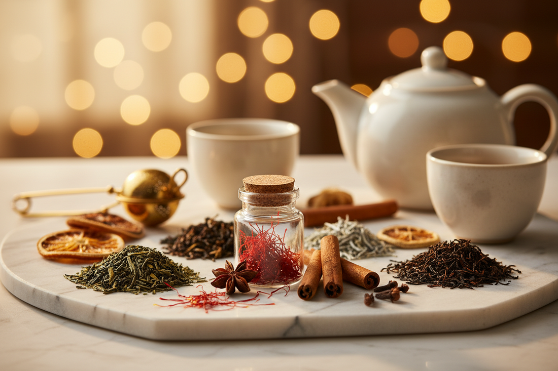Authentic Kashmiri Kahwa Recipe: Traditional Saffron Tea from Kashmir
