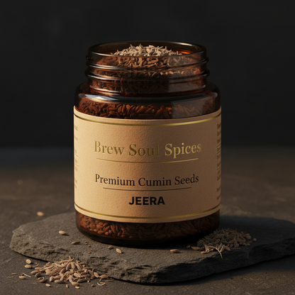 Brew Soul Spices Cumin Jar