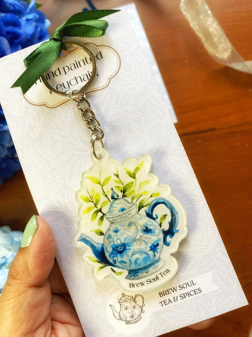 Brew Soul teapot keychain! - Brew Soul Tea and Spices