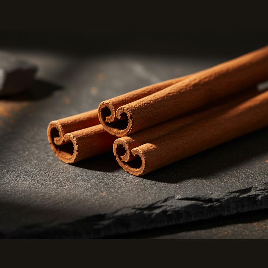Cinnamon Sticks Dark Macro Editorial