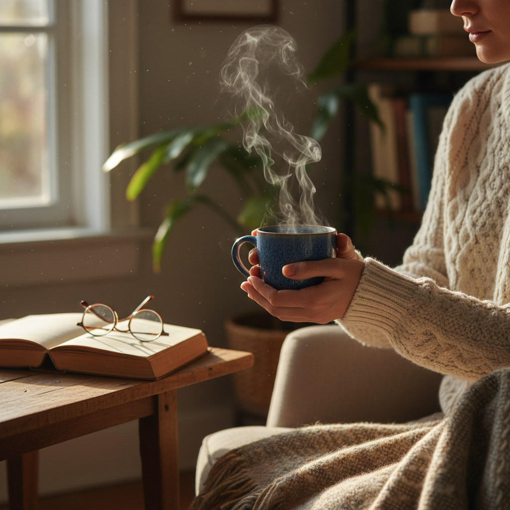 Cozy Tea Connoisseur Moment