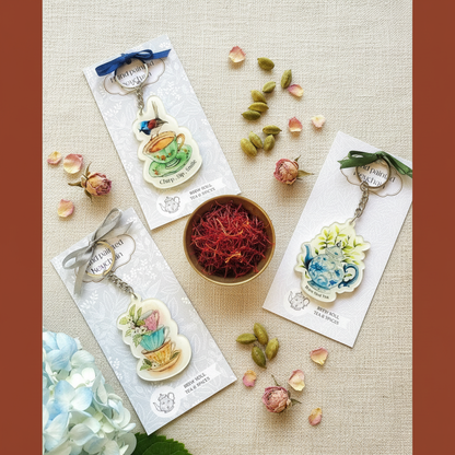 Cream linen with saffron