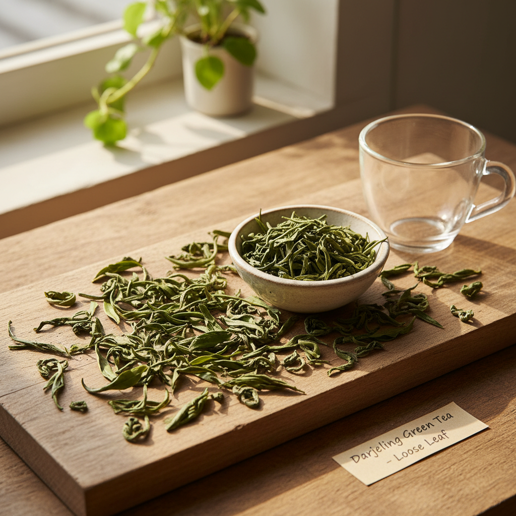 Darjeeling Green Tea Authentic Product