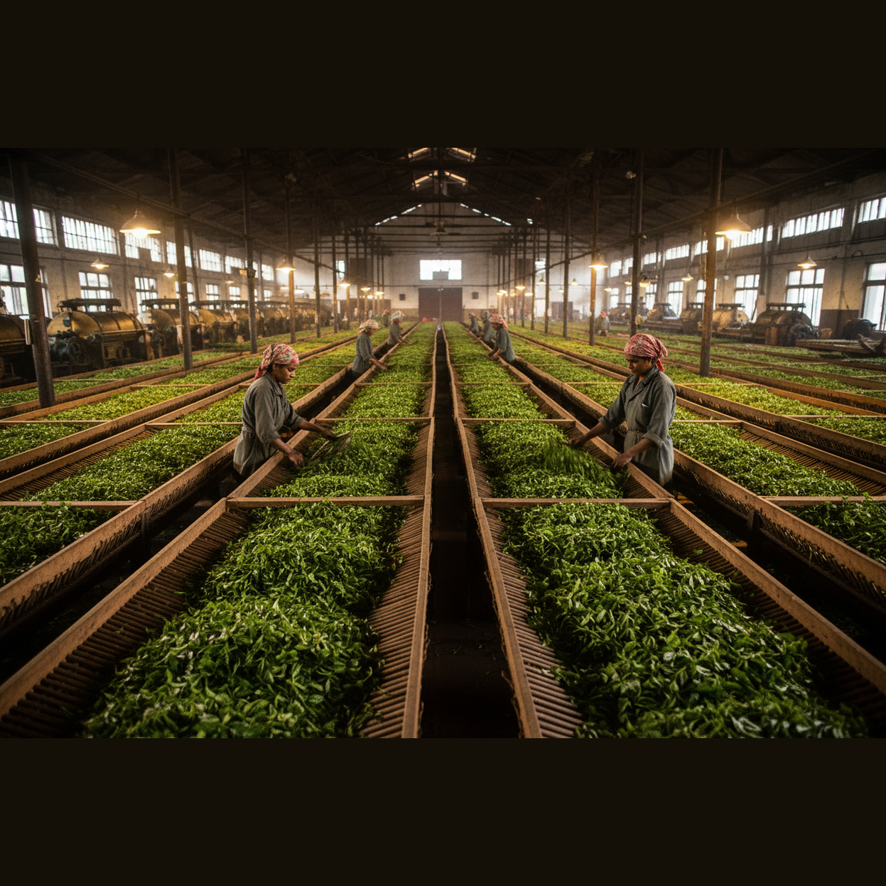Darjeeling Tea Factory Processing