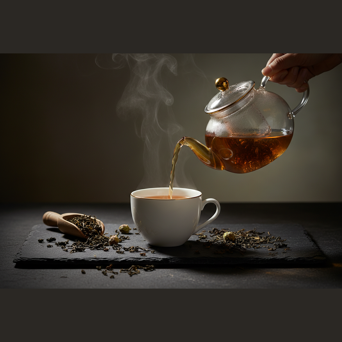 Darjeeling Tea Pour Shot