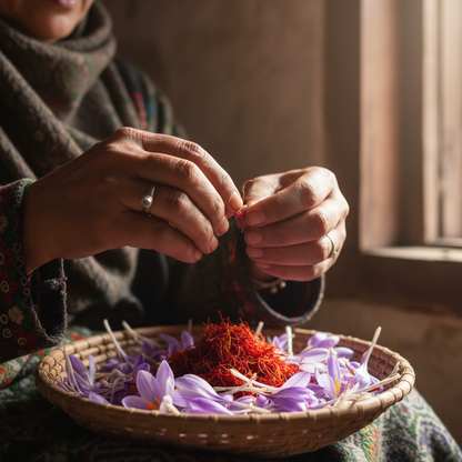 Handpicking Saffron