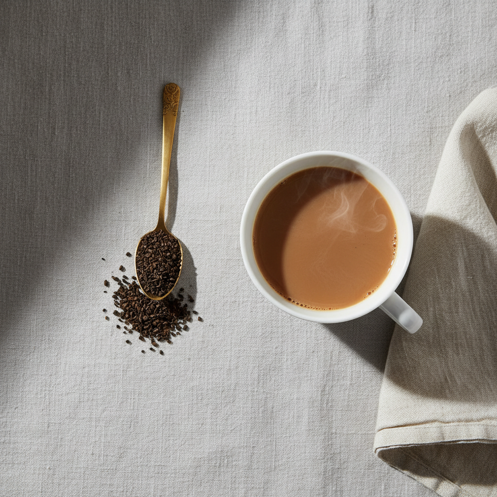 Kadak Chai Flat Lay Linen