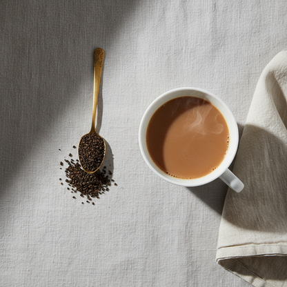 Kadak Chai Flat Lay Linen