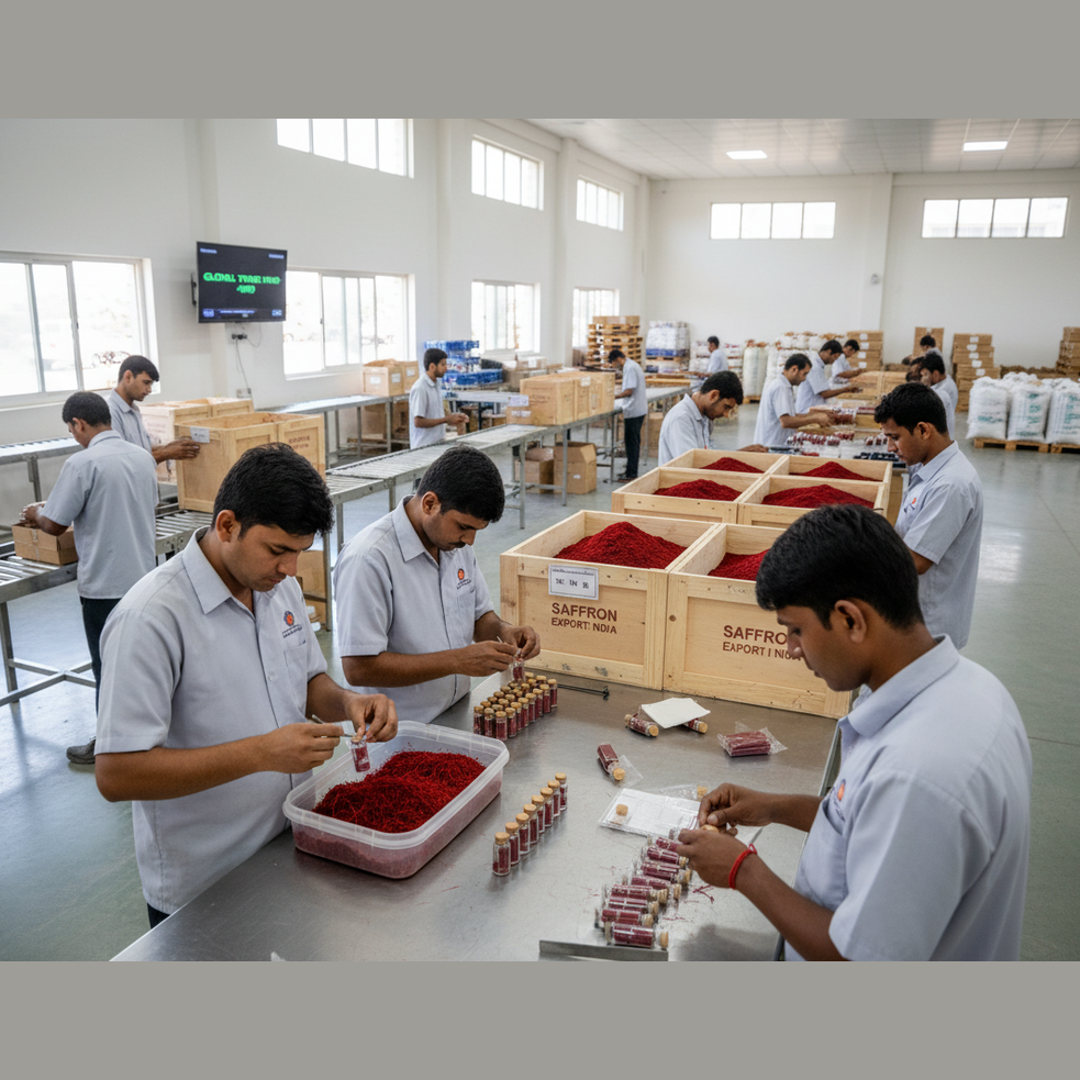 Saffron Export Warehouse