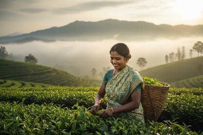 Tea Plucking India